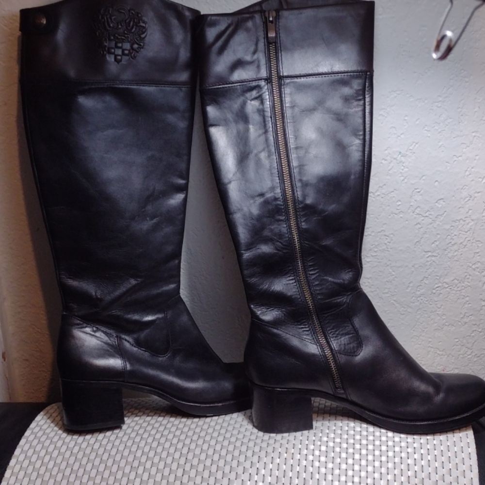 Vince Canuto Leather Knee High Booys